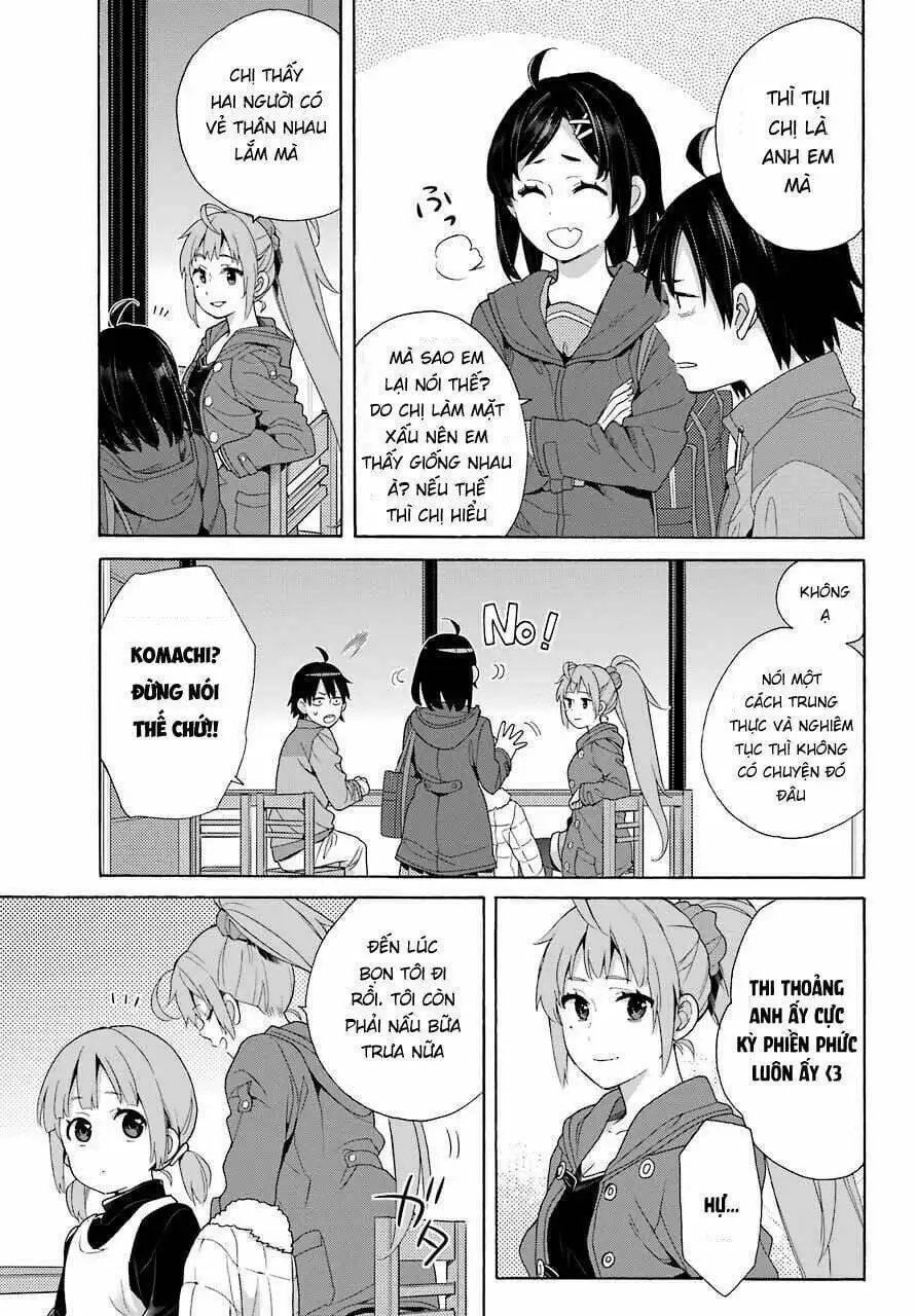 Truyện Tranh Chuyện Tình Thanh Xuân Bi Hài Của Tôi Quả Nhiên Là Sai Lầm - Oregairu trang 6