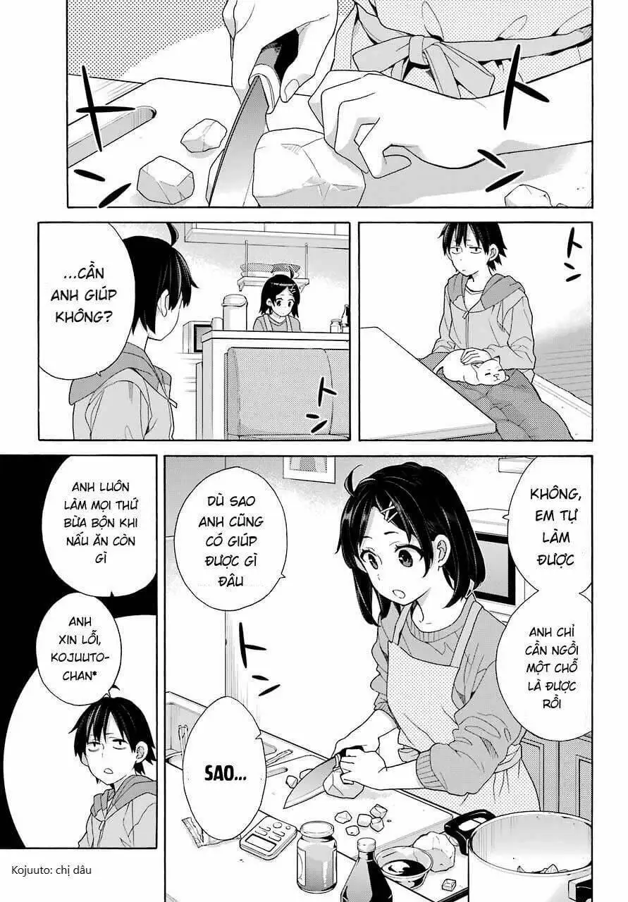 Truyện Tranh Chuyện Tình Thanh Xuân Bi Hài Của Tôi Quả Nhiên Là Sai Lầm - Oregairu trang 6