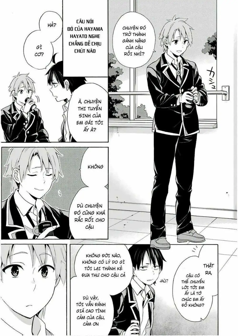 Truyện Tranh Chuyện Tình Thanh Xuân Bi Hài Của Tôi Quả Nhiên Là Sai Lầm - Oregairu trang 6