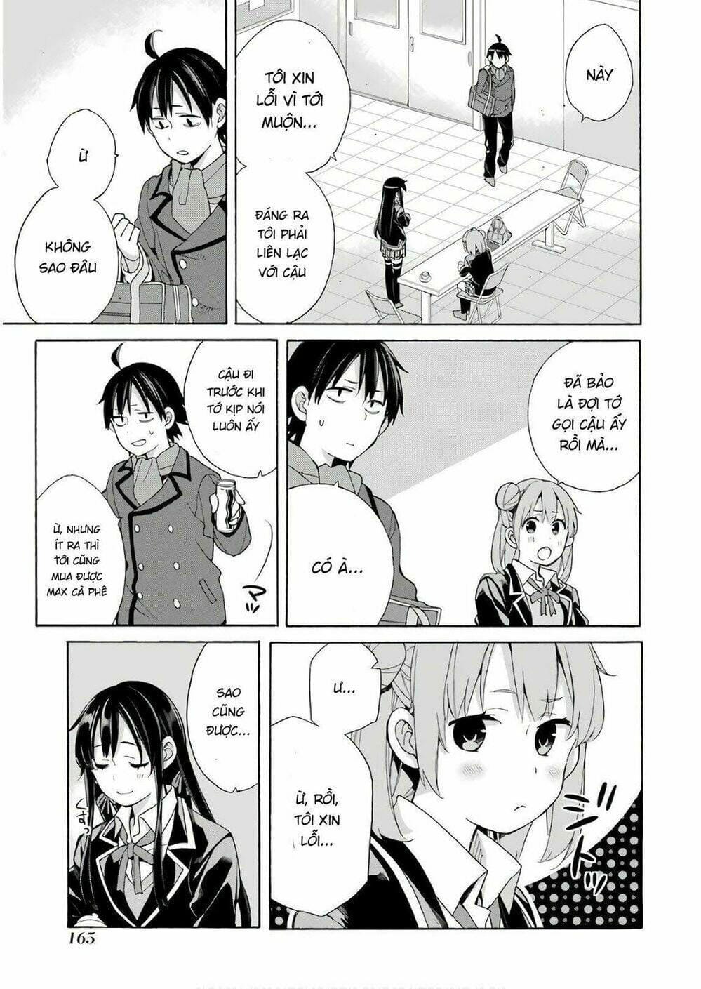 Truyện Tranh Chuyện Tình Thanh Xuân Bi Hài Của Tôi Quả Nhiên Là Sai Lầm - Oregairu trang 6