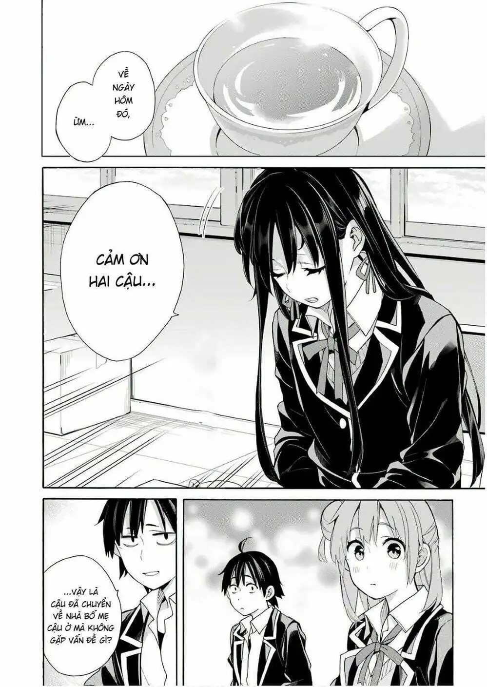 Truyện Tranh Chuyện Tình Thanh Xuân Bi Hài Của Tôi Quả Nhiên Là Sai Lầm - Oregairu trang 6