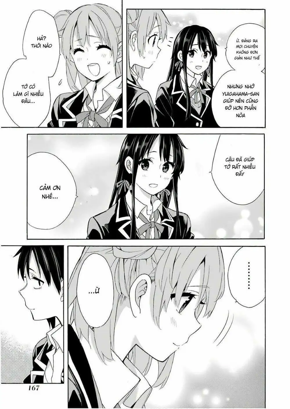 Truyện Tranh Chuyện Tình Thanh Xuân Bi Hài Của Tôi Quả Nhiên Là Sai Lầm - Oregairu trang 6