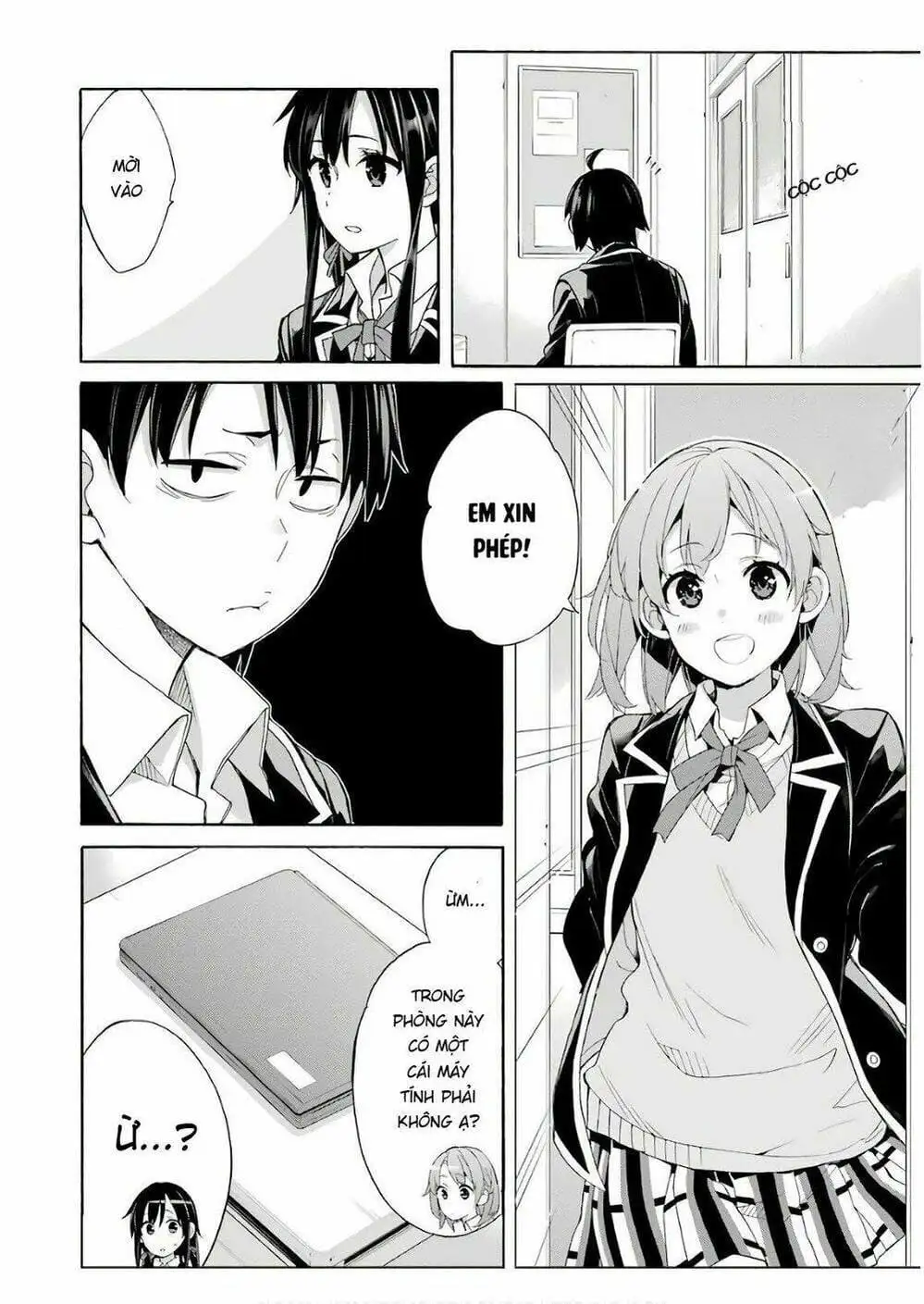 Truyện Tranh Chuyện Tình Thanh Xuân Bi Hài Của Tôi Quả Nhiên Là Sai Lầm - Oregairu trang 6