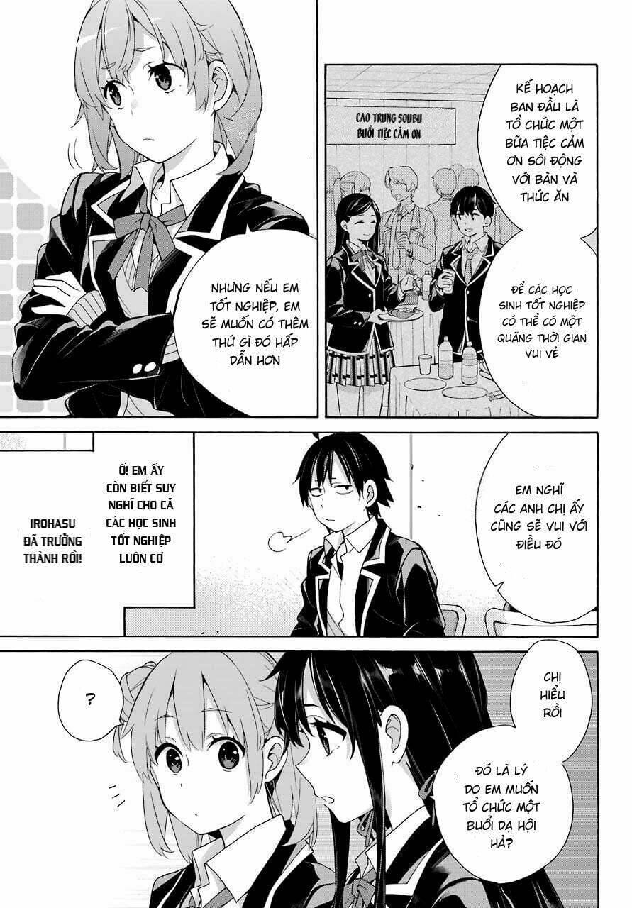 Truyện Tranh Chuyện Tình Thanh Xuân Bi Hài Của Tôi Quả Nhiên Là Sai Lầm - Oregairu trang 6