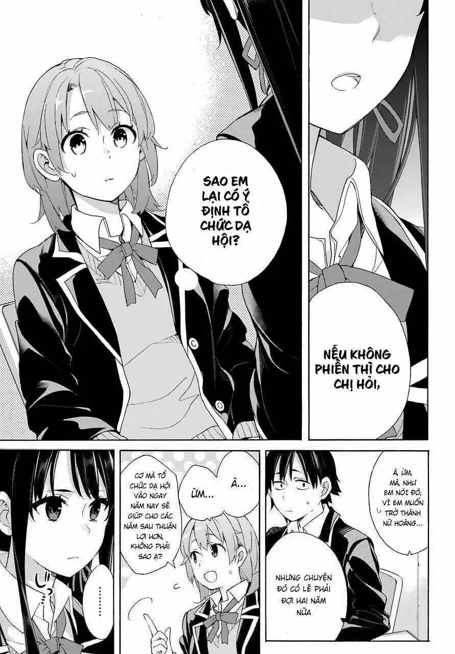 Truyện Tranh Chuyện Tình Thanh Xuân Bi Hài Của Tôi Quả Nhiên Là Sai Lầm - Oregairu trang 6