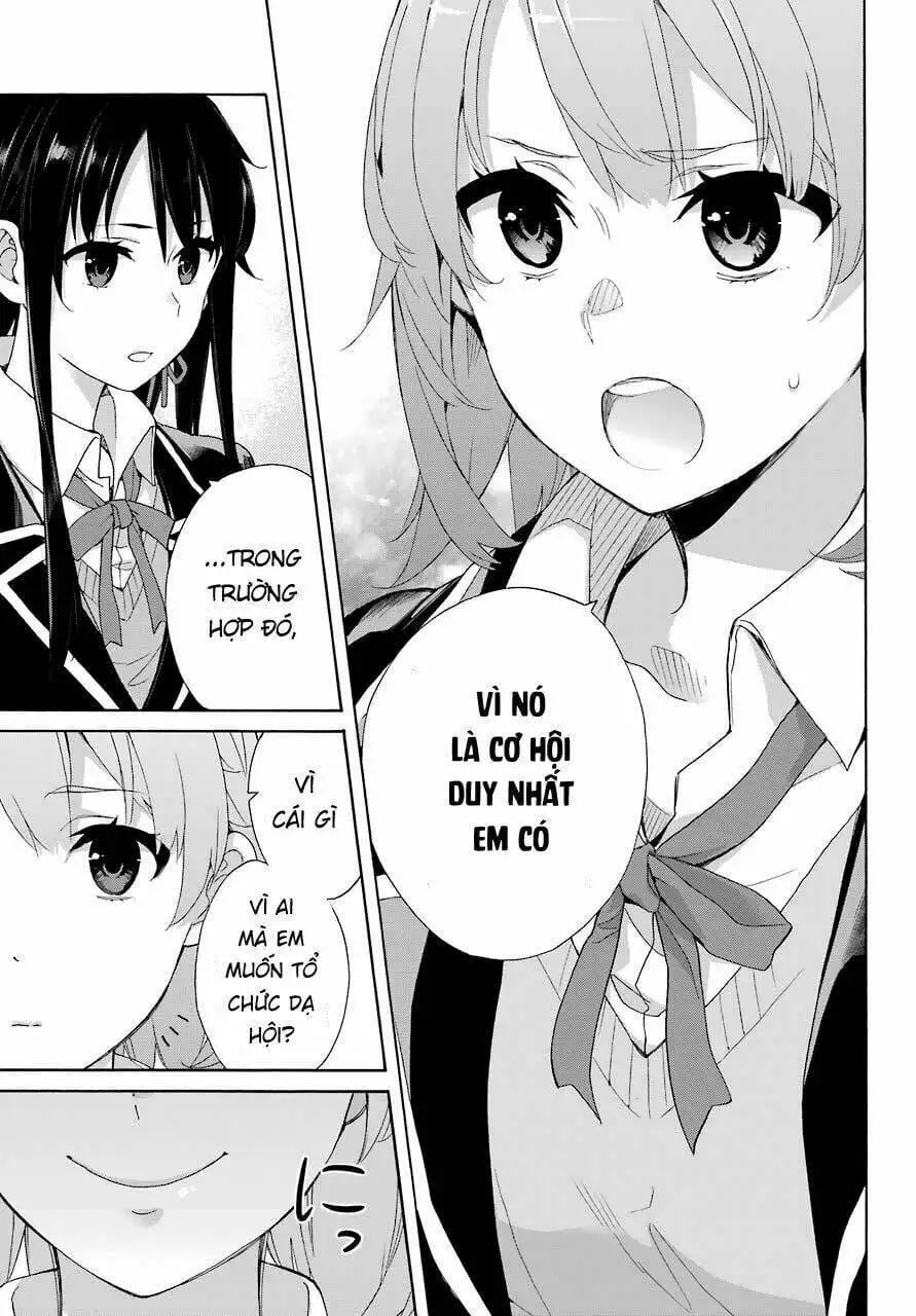 Truyện Tranh Chuyện Tình Thanh Xuân Bi Hài Của Tôi Quả Nhiên Là Sai Lầm - Oregairu trang 6