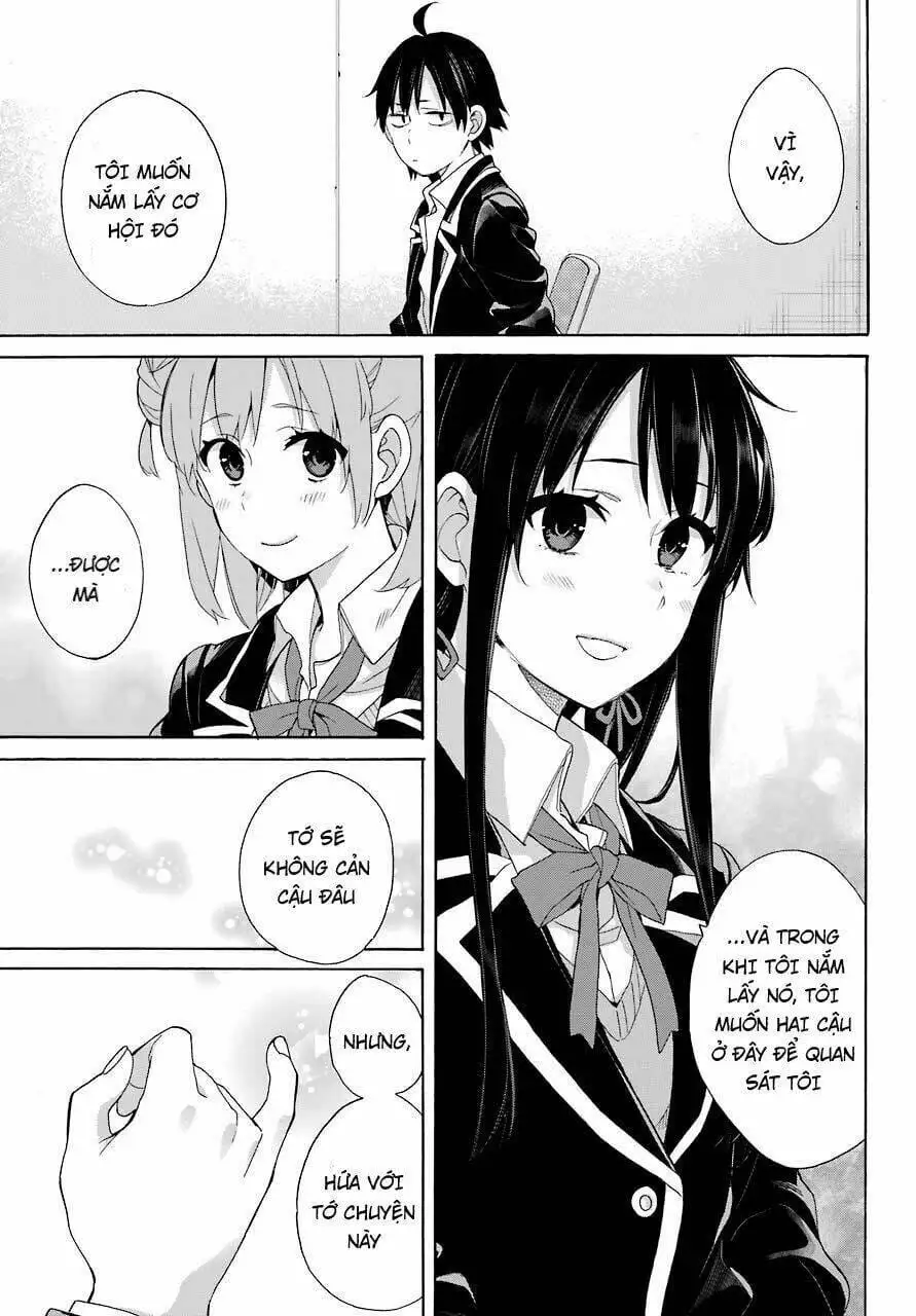 Truyện Tranh Chuyện Tình Thanh Xuân Bi Hài Của Tôi Quả Nhiên Là Sai Lầm - Oregairu trang 6
