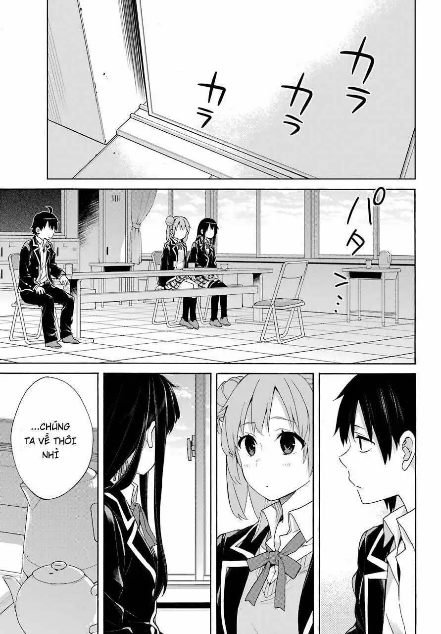 Truyện Tranh Chuyện Tình Thanh Xuân Bi Hài Của Tôi Quả Nhiên Là Sai Lầm - Oregairu trang 6