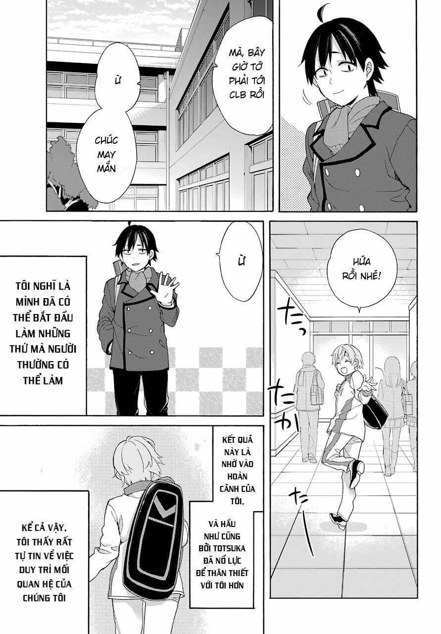 Truyện Tranh Chuyện Tình Thanh Xuân Bi Hài Của Tôi Quả Nhiên Là Sai Lầm - Oregairu trang 6