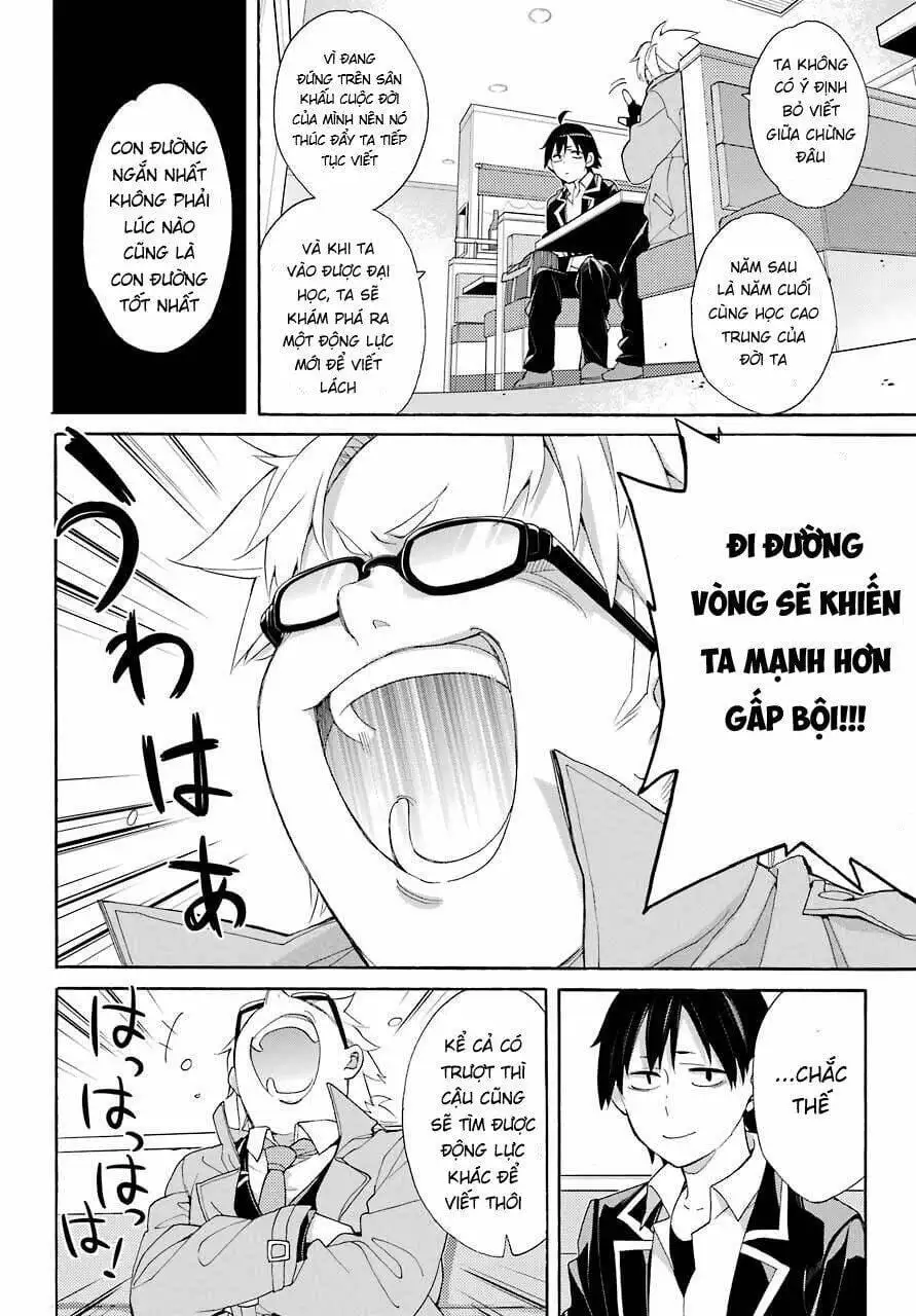 Truyện Tranh Chuyện Tình Thanh Xuân Bi Hài Của Tôi Quả Nhiên Là Sai Lầm - Oregairu trang 6