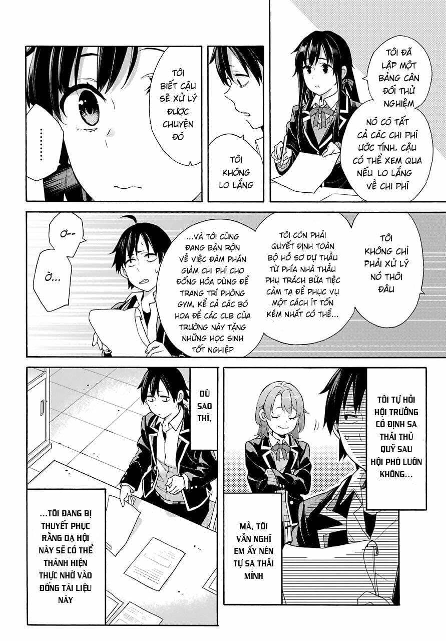 Truyện Tranh Chuyện Tình Thanh Xuân Bi Hài Của Tôi Quả Nhiên Là Sai Lầm - Oregairu trang 6