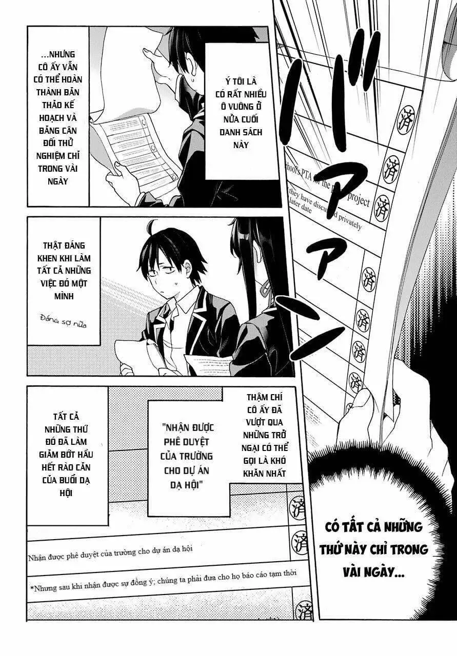 Truyện Tranh Chuyện Tình Thanh Xuân Bi Hài Của Tôi Quả Nhiên Là Sai Lầm - Oregairu trang 6