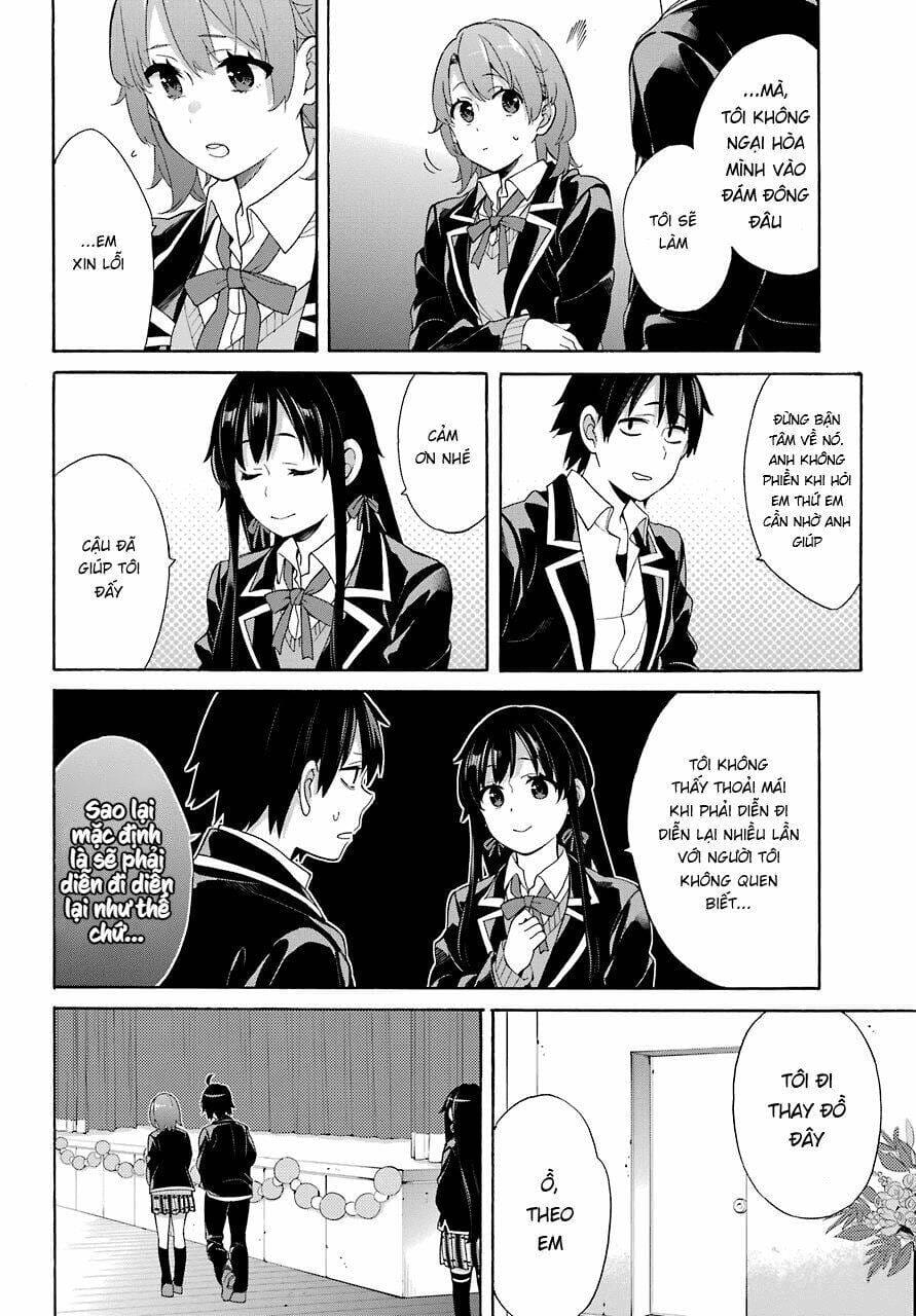 Truyện Tranh Chuyện Tình Thanh Xuân Bi Hài Của Tôi Quả Nhiên Là Sai Lầm - Oregairu trang 6