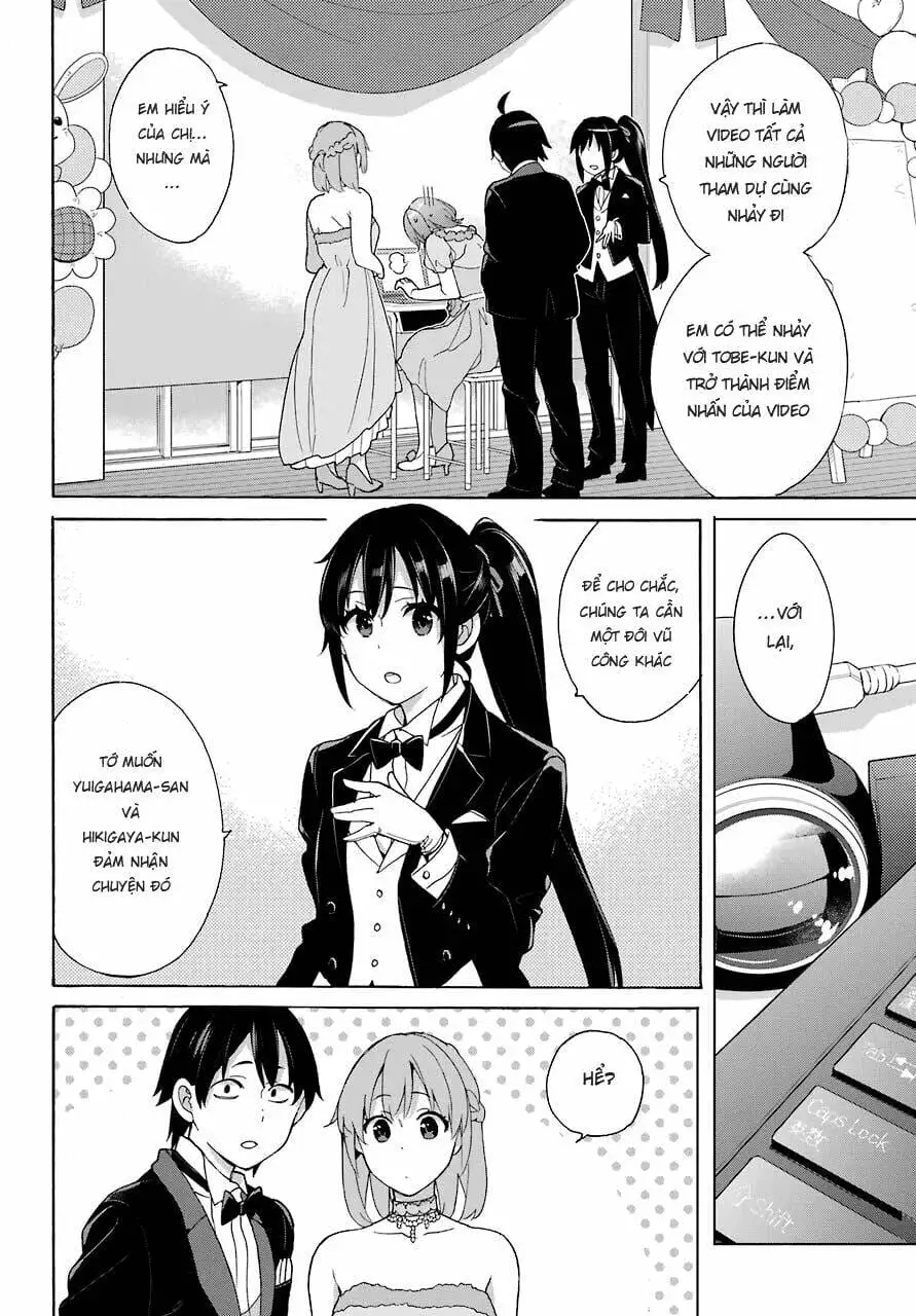 Truyện Tranh Chuyện Tình Thanh Xuân Bi Hài Của Tôi Quả Nhiên Là Sai Lầm - Oregairu trang 6