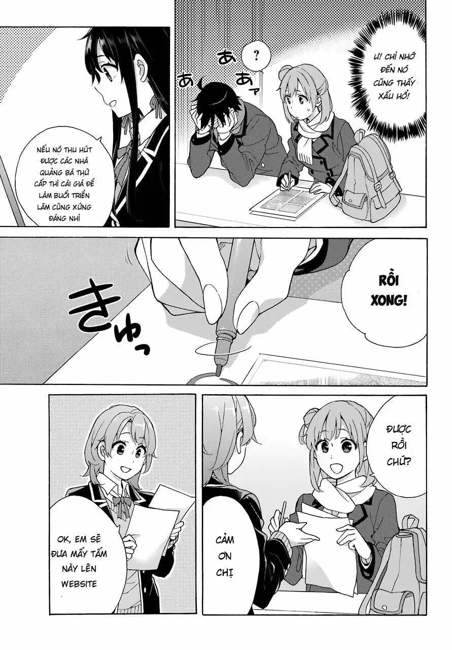 Truyện Tranh Chuyện Tình Thanh Xuân Bi Hài Của Tôi Quả Nhiên Là Sai Lầm - Oregairu trang 6