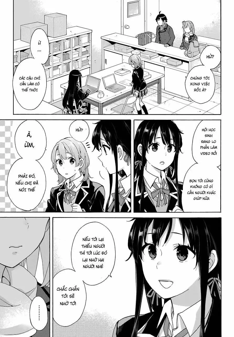 Truyện Tranh Chuyện Tình Thanh Xuân Bi Hài Của Tôi Quả Nhiên Là Sai Lầm - Oregairu trang 6