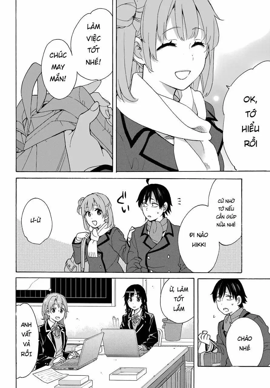 Truyện Tranh Chuyện Tình Thanh Xuân Bi Hài Của Tôi Quả Nhiên Là Sai Lầm - Oregairu trang 6