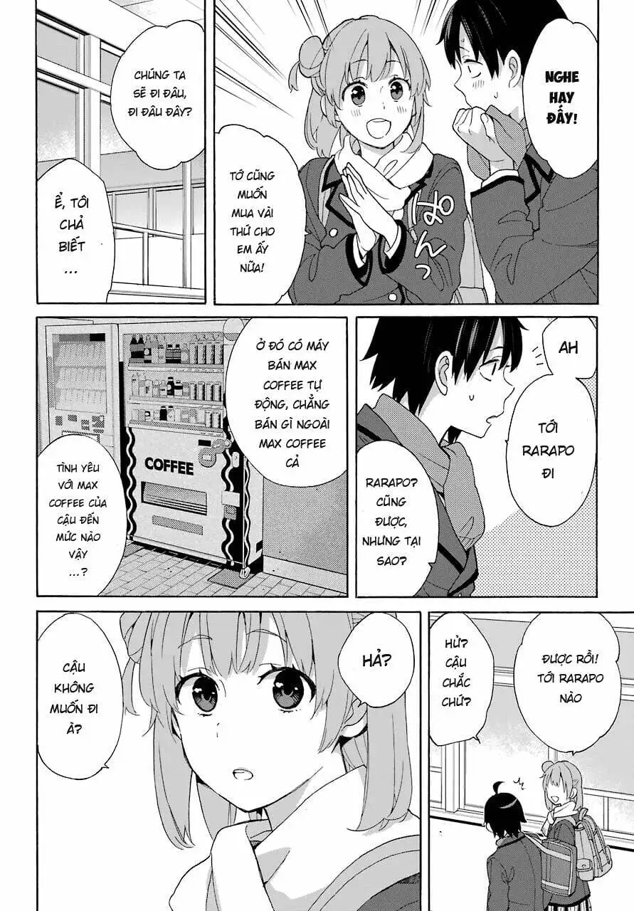 Truyện Tranh Chuyện Tình Thanh Xuân Bi Hài Của Tôi Quả Nhiên Là Sai Lầm - Oregairu trang 6