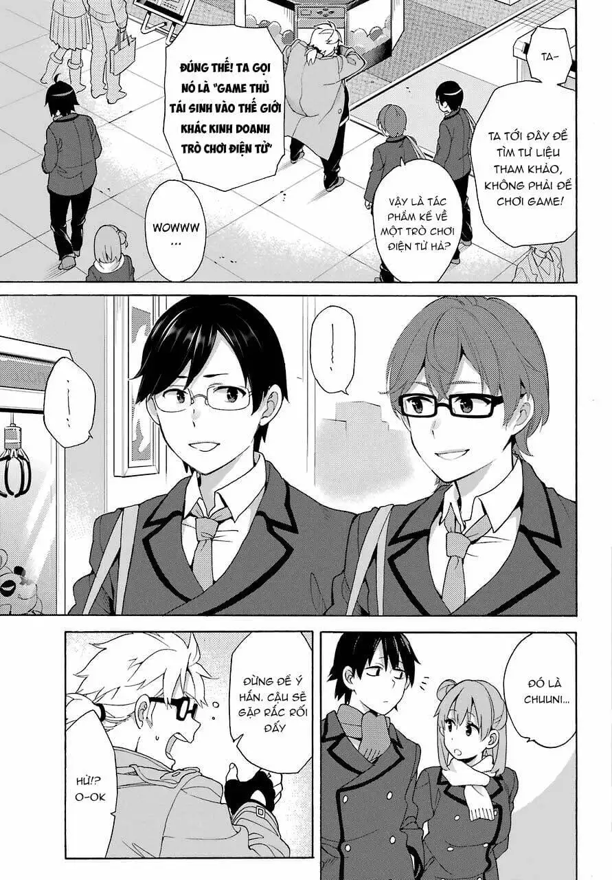 Truyện Tranh Chuyện Tình Thanh Xuân Bi Hài Của Tôi Quả Nhiên Là Sai Lầm - Oregairu trang 6