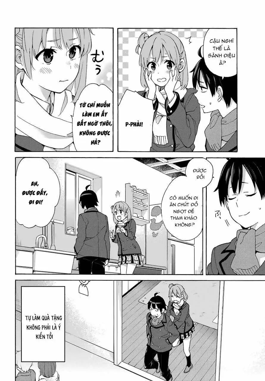 Truyện Tranh Chuyện Tình Thanh Xuân Bi Hài Của Tôi Quả Nhiên Là Sai Lầm - Oregairu trang 6