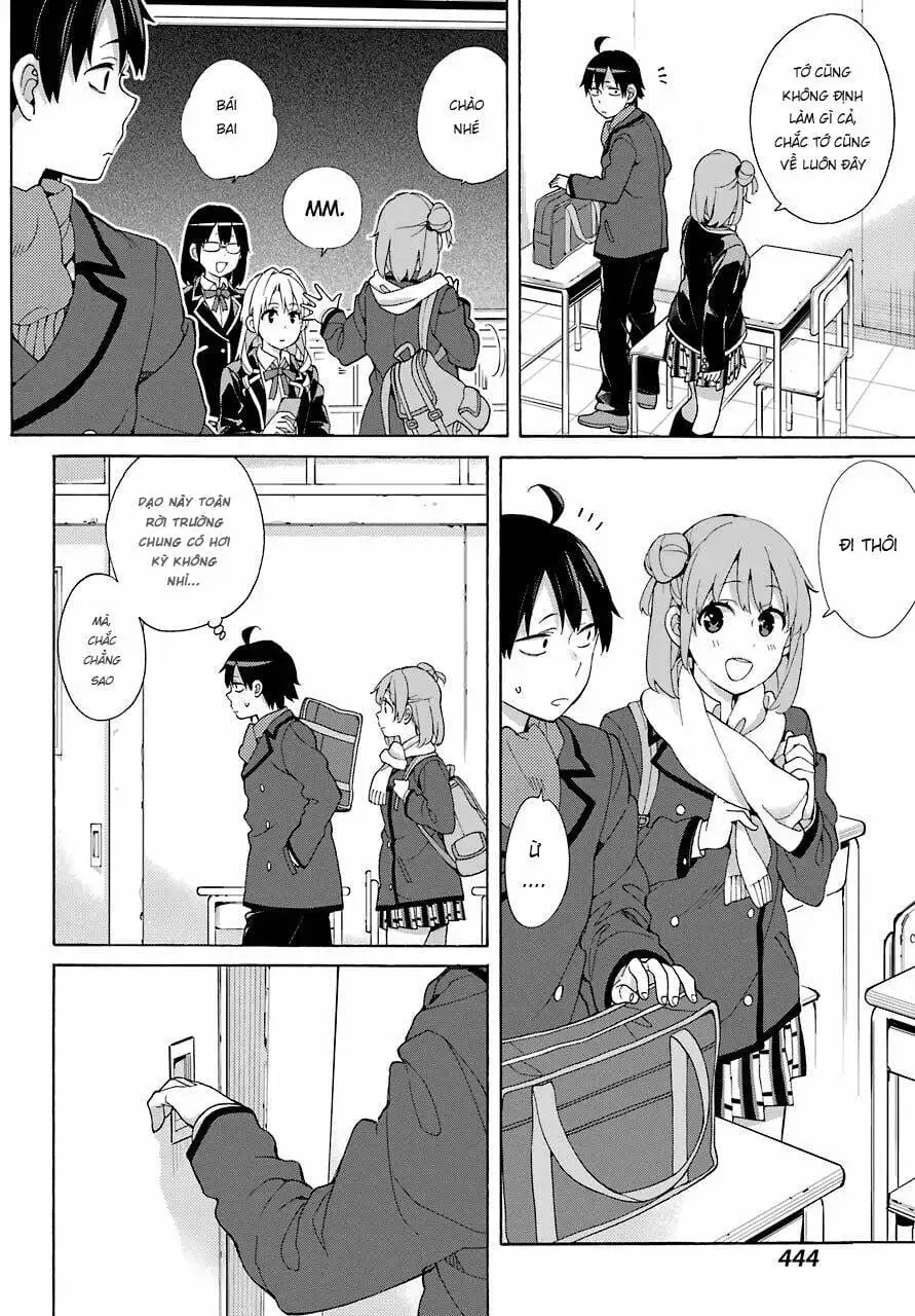 Truyện Tranh Chuyện Tình Thanh Xuân Bi Hài Của Tôi Quả Nhiên Là Sai Lầm - Oregairu trang 6