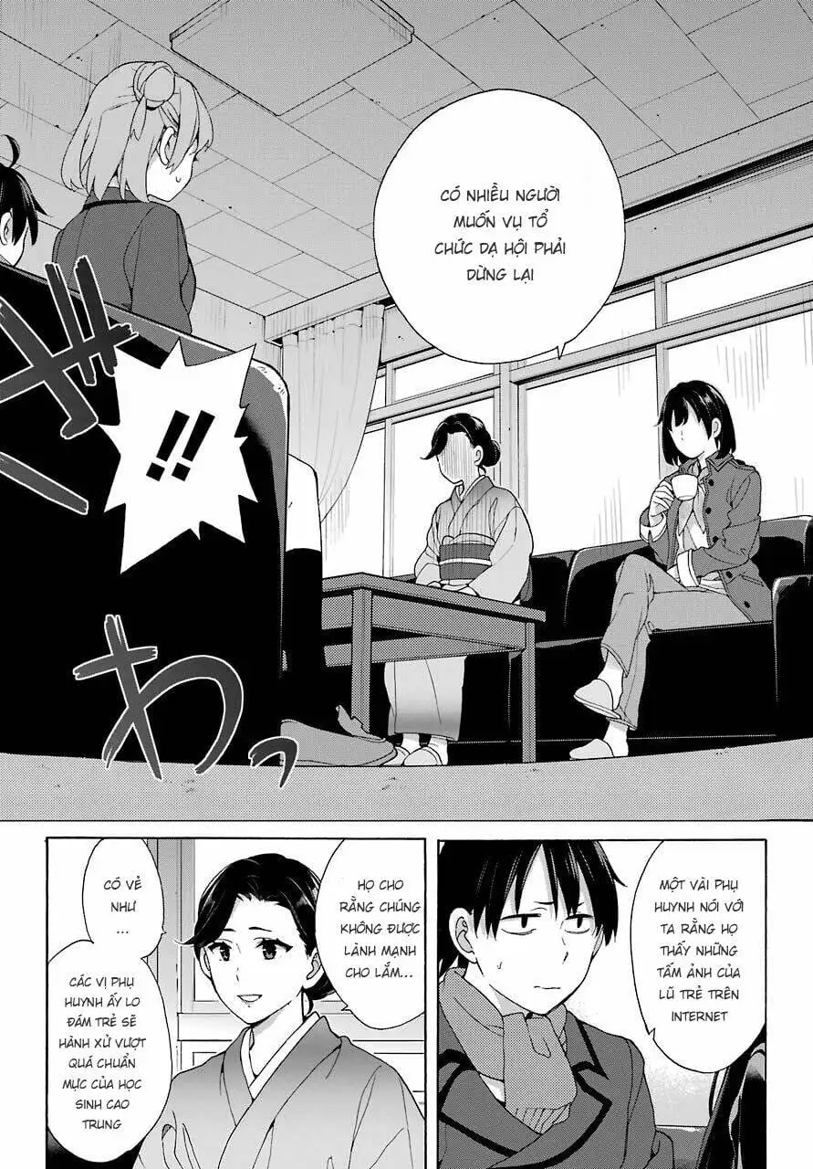 Truyện Tranh Chuyện Tình Thanh Xuân Bi Hài Của Tôi Quả Nhiên Là Sai Lầm - Oregairu trang 6