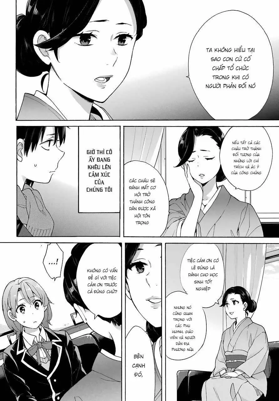 Truyện Tranh Chuyện Tình Thanh Xuân Bi Hài Của Tôi Quả Nhiên Là Sai Lầm - Oregairu trang 6