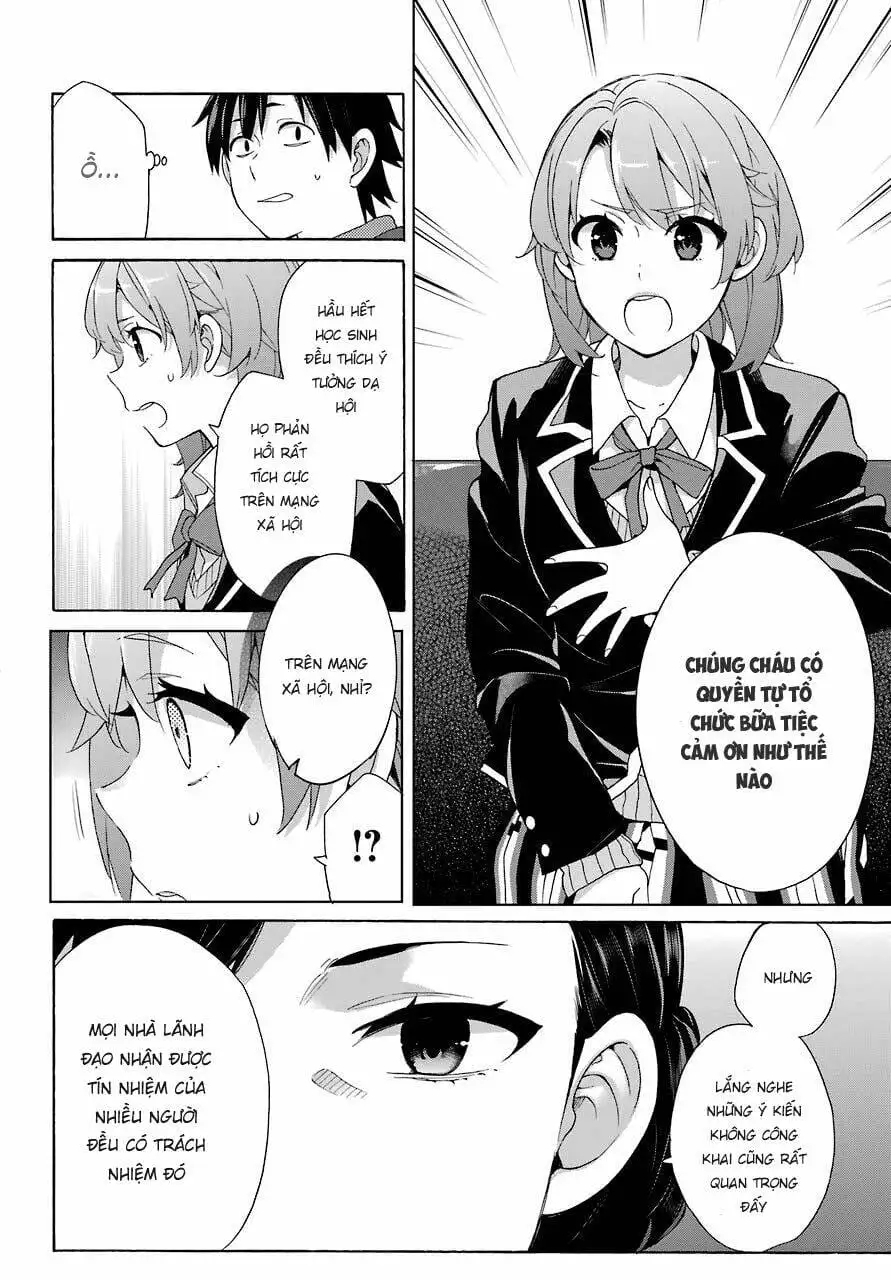 Truyện Tranh Chuyện Tình Thanh Xuân Bi Hài Của Tôi Quả Nhiên Là Sai Lầm - Oregairu trang 6