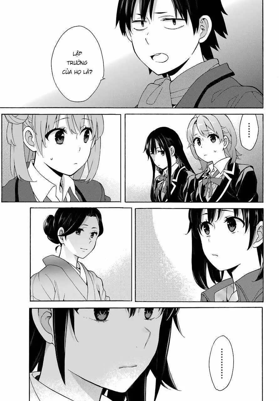 Truyện Tranh Chuyện Tình Thanh Xuân Bi Hài Của Tôi Quả Nhiên Là Sai Lầm - Oregairu trang 6