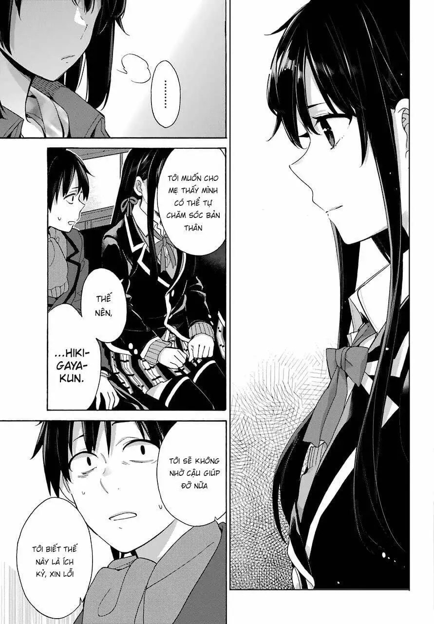 Truyện Tranh Chuyện Tình Thanh Xuân Bi Hài Của Tôi Quả Nhiên Là Sai Lầm - Oregairu trang 6