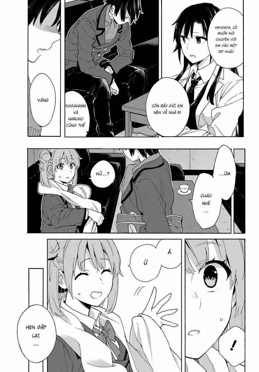 Truyện Tranh Chuyện Tình Thanh Xuân Bi Hài Của Tôi Quả Nhiên Là Sai Lầm - Oregairu trang 6