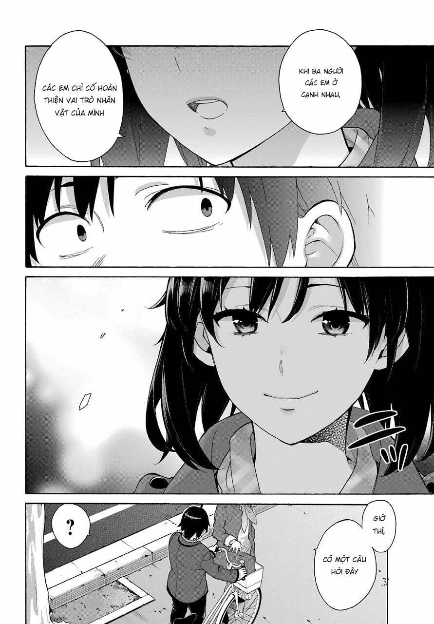 Truyện Tranh Chuyện Tình Thanh Xuân Bi Hài Của Tôi Quả Nhiên Là Sai Lầm - Oregairu trang 6