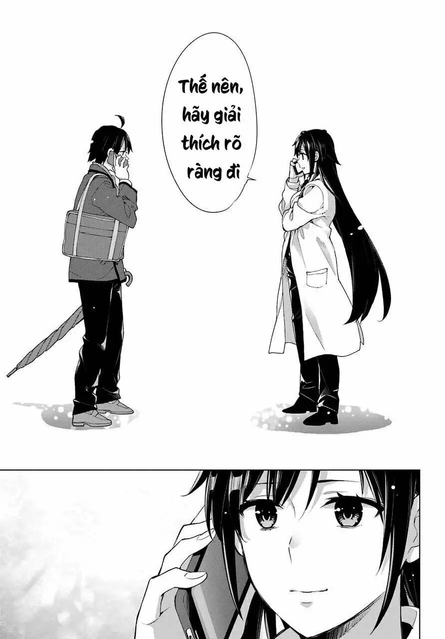 Truyện Tranh Chuyện Tình Thanh Xuân Bi Hài Của Tôi Quả Nhiên Là Sai Lầm - Oregairu trang 6