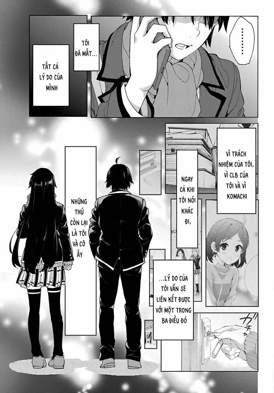 Truyện Tranh Chuyện Tình Thanh Xuân Bi Hài Của Tôi Quả Nhiên Là Sai Lầm - Oregairu trang 6