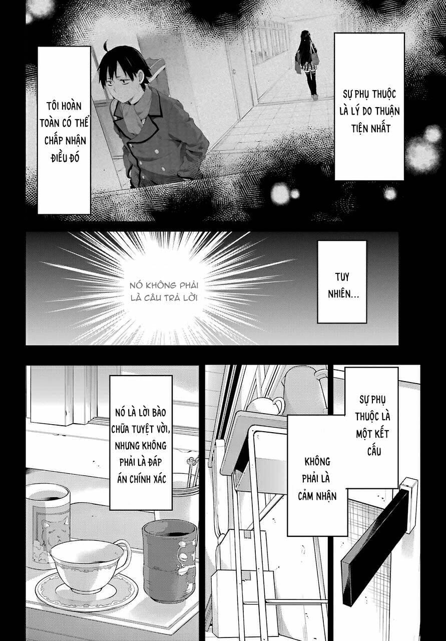 Truyện Tranh Chuyện Tình Thanh Xuân Bi Hài Của Tôi Quả Nhiên Là Sai Lầm - Oregairu trang 6