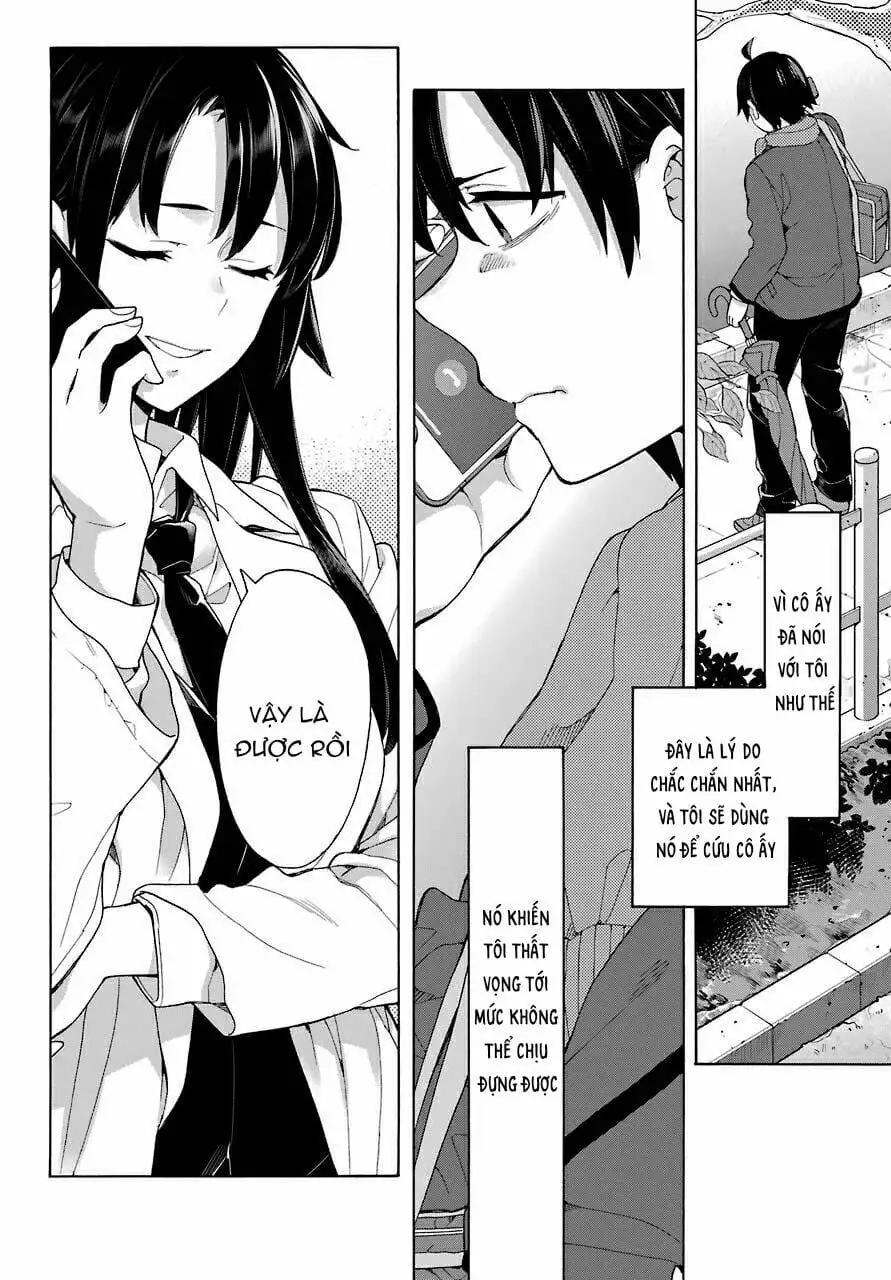 Truyện Tranh Chuyện Tình Thanh Xuân Bi Hài Của Tôi Quả Nhiên Là Sai Lầm - Oregairu trang 6