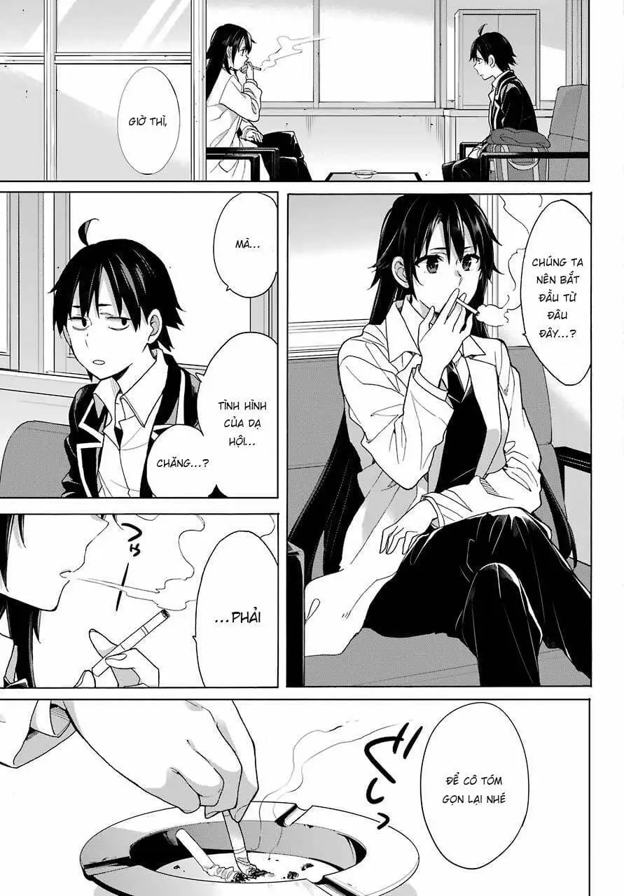 Truyện Tranh Chuyện Tình Thanh Xuân Bi Hài Của Tôi Quả Nhiên Là Sai Lầm - Oregairu trang 6