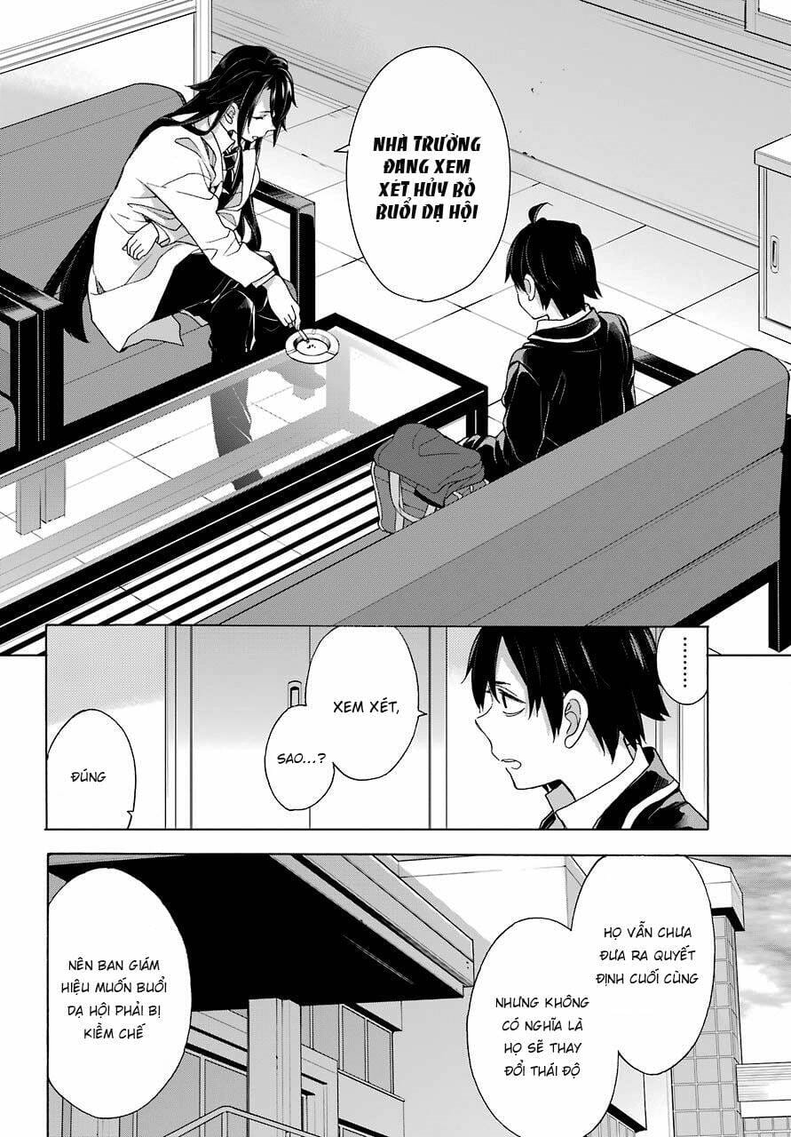 Truyện Tranh Chuyện Tình Thanh Xuân Bi Hài Của Tôi Quả Nhiên Là Sai Lầm - Oregairu trang 6