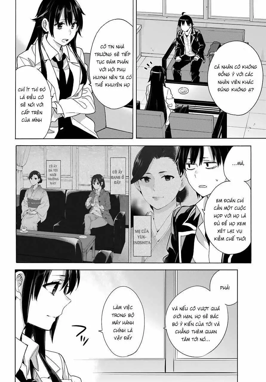 Truyện Tranh Chuyện Tình Thanh Xuân Bi Hài Của Tôi Quả Nhiên Là Sai Lầm - Oregairu trang 6