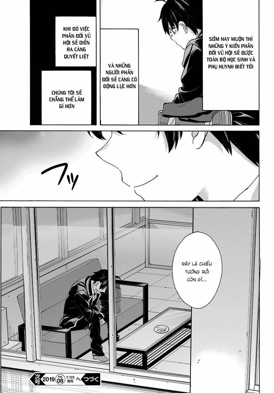 Truyện Tranh Chuyện Tình Thanh Xuân Bi Hài Của Tôi Quả Nhiên Là Sai Lầm - Oregairu trang 6