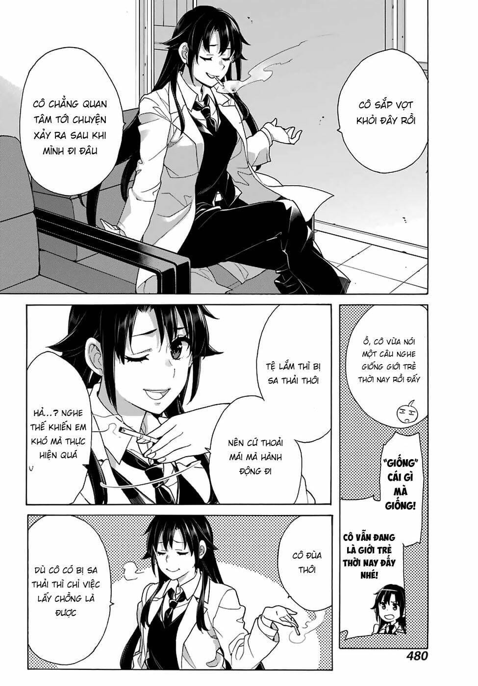 Truyện Tranh Chuyện Tình Thanh Xuân Bi Hài Của Tôi Quả Nhiên Là Sai Lầm - Oregairu trang 6