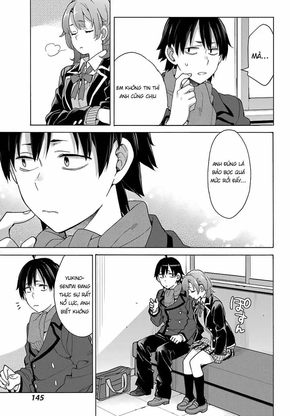 Truyện Tranh Chuyện Tình Thanh Xuân Bi Hài Của Tôi Quả Nhiên Là Sai Lầm - Oregairu trang 6