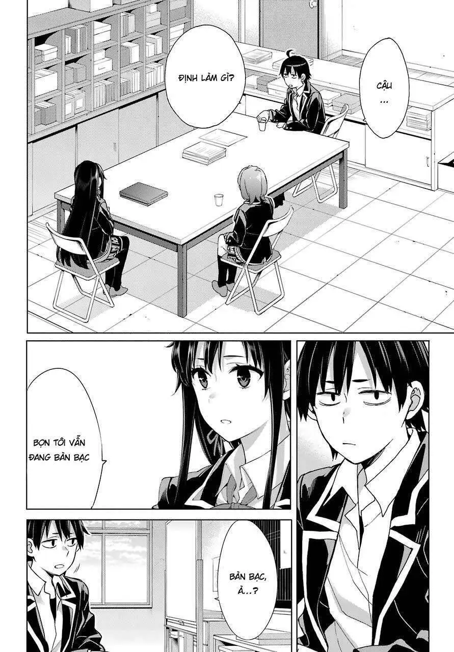 Truyện Tranh Chuyện Tình Thanh Xuân Bi Hài Của Tôi Quả Nhiên Là Sai Lầm - Oregairu trang 6