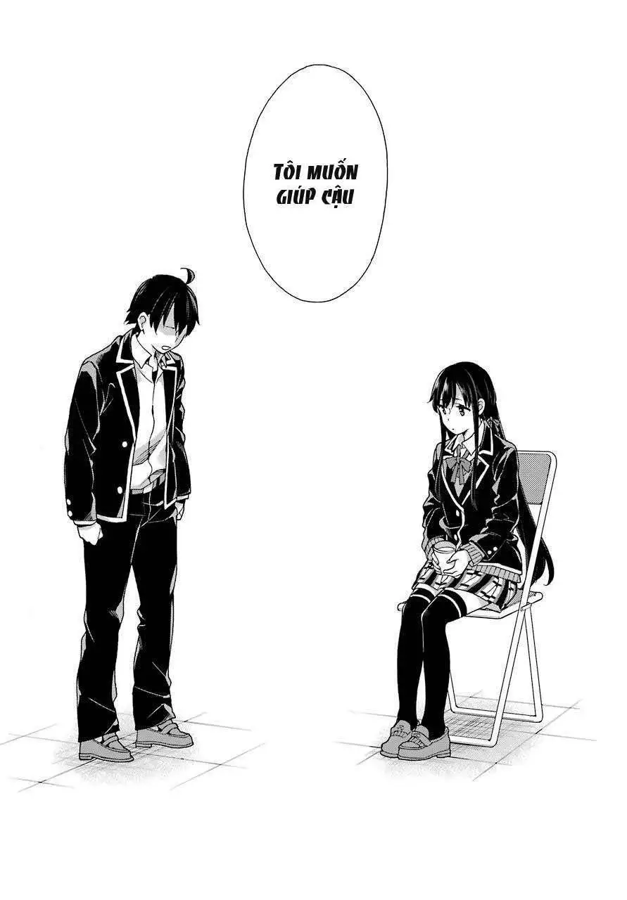 Truyện Tranh Chuyện Tình Thanh Xuân Bi Hài Của Tôi Quả Nhiên Là Sai Lầm - Oregairu trang 6