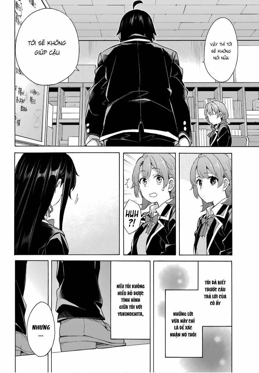 Truyện Tranh Chuyện Tình Thanh Xuân Bi Hài Của Tôi Quả Nhiên Là Sai Lầm - Oregairu trang 6
