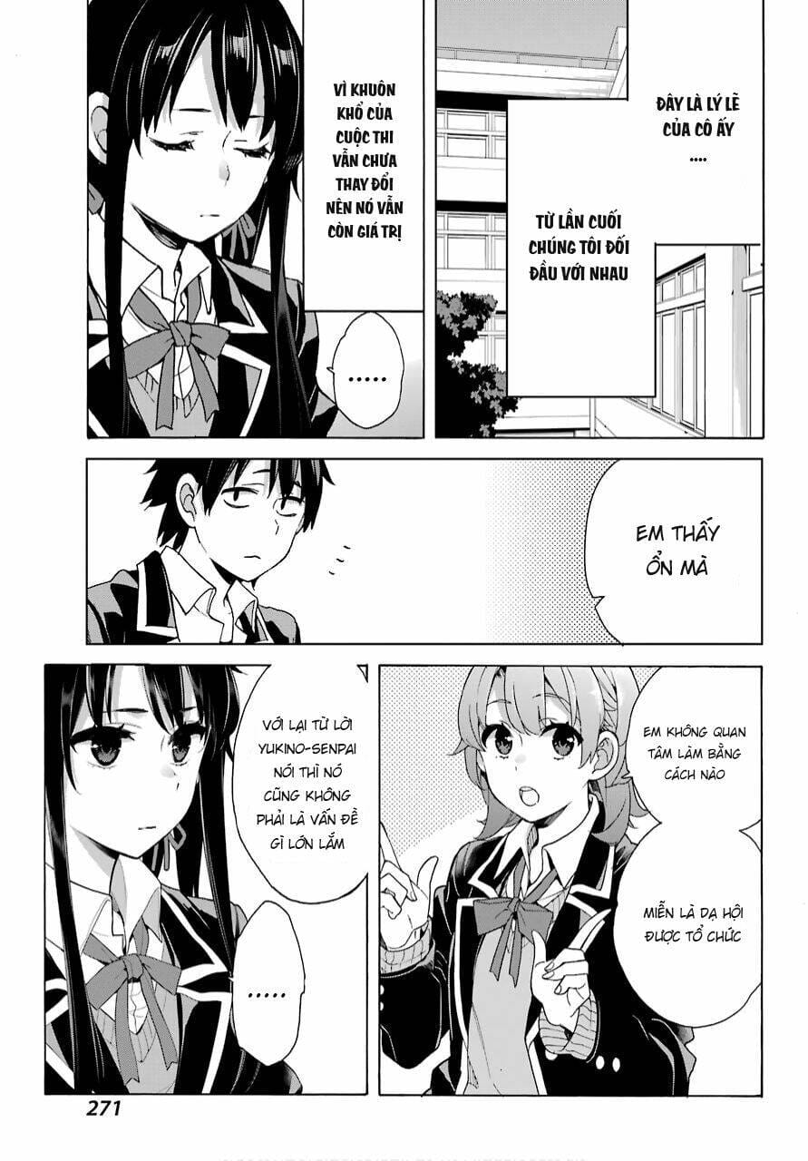 Truyện Tranh Chuyện Tình Thanh Xuân Bi Hài Của Tôi Quả Nhiên Là Sai Lầm - Oregairu trang 6