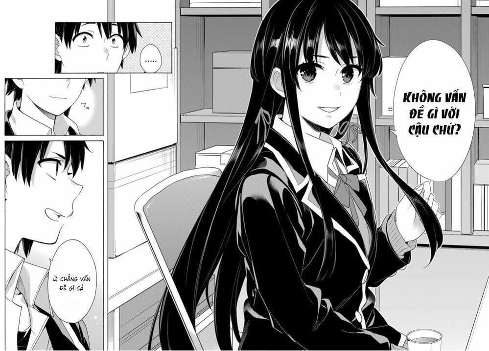 Truyện Tranh Chuyện Tình Thanh Xuân Bi Hài Của Tôi Quả Nhiên Là Sai Lầm - Oregairu trang 6