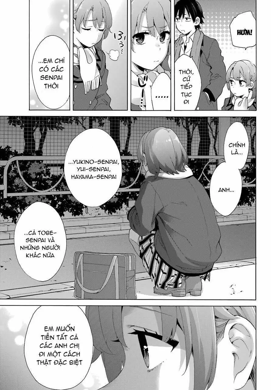 Truyện Tranh Chuyện Tình Thanh Xuân Bi Hài Của Tôi Quả Nhiên Là Sai Lầm - Oregairu trang 6