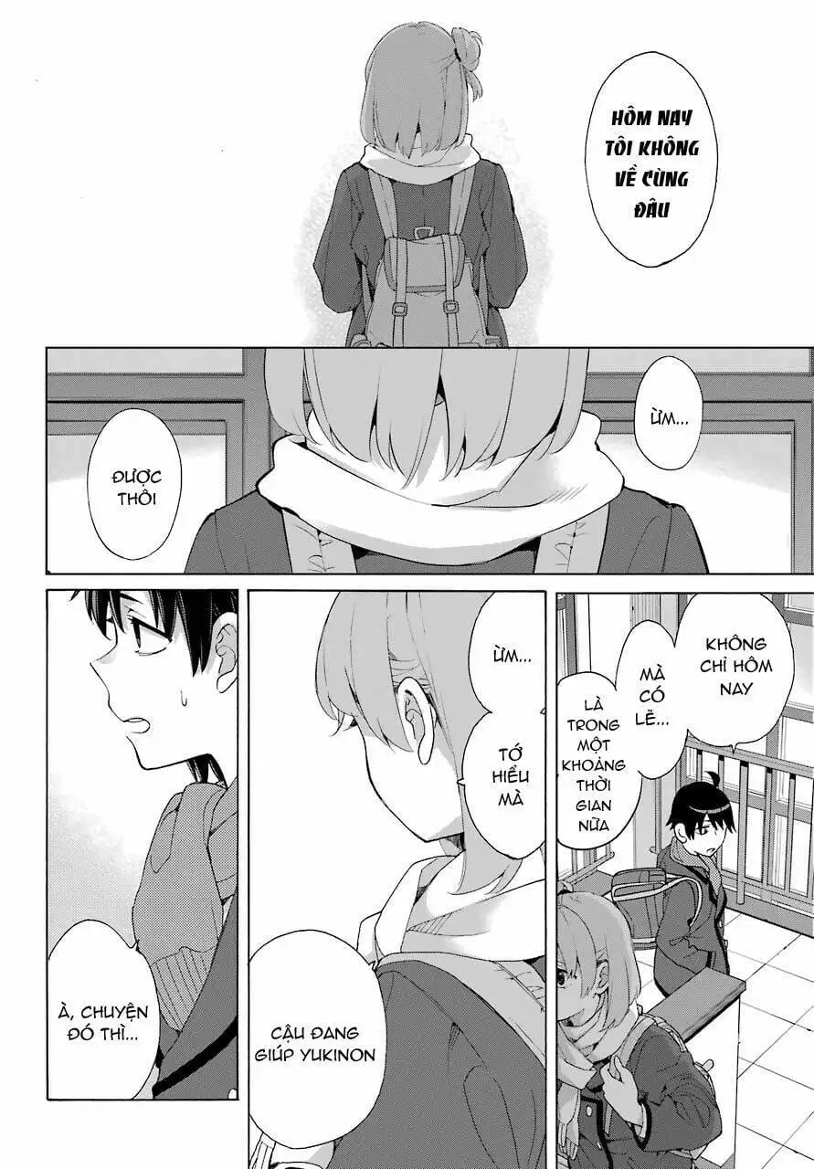 Truyện Tranh Chuyện Tình Thanh Xuân Bi Hài Của Tôi Quả Nhiên Là Sai Lầm - Oregairu trang 6