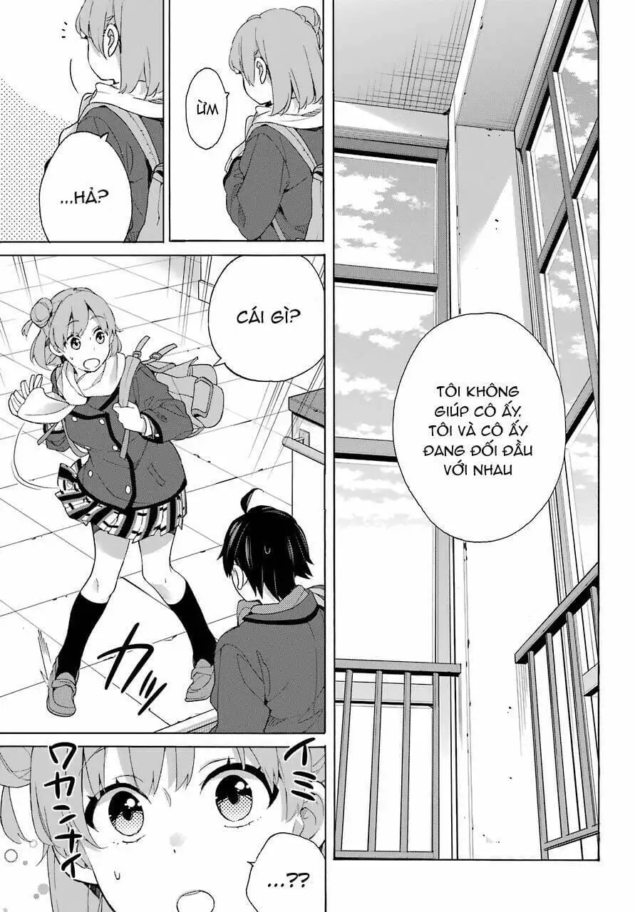 Truyện Tranh Chuyện Tình Thanh Xuân Bi Hài Của Tôi Quả Nhiên Là Sai Lầm - Oregairu trang 6